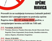 Obavijest o suzbijanju komaraca